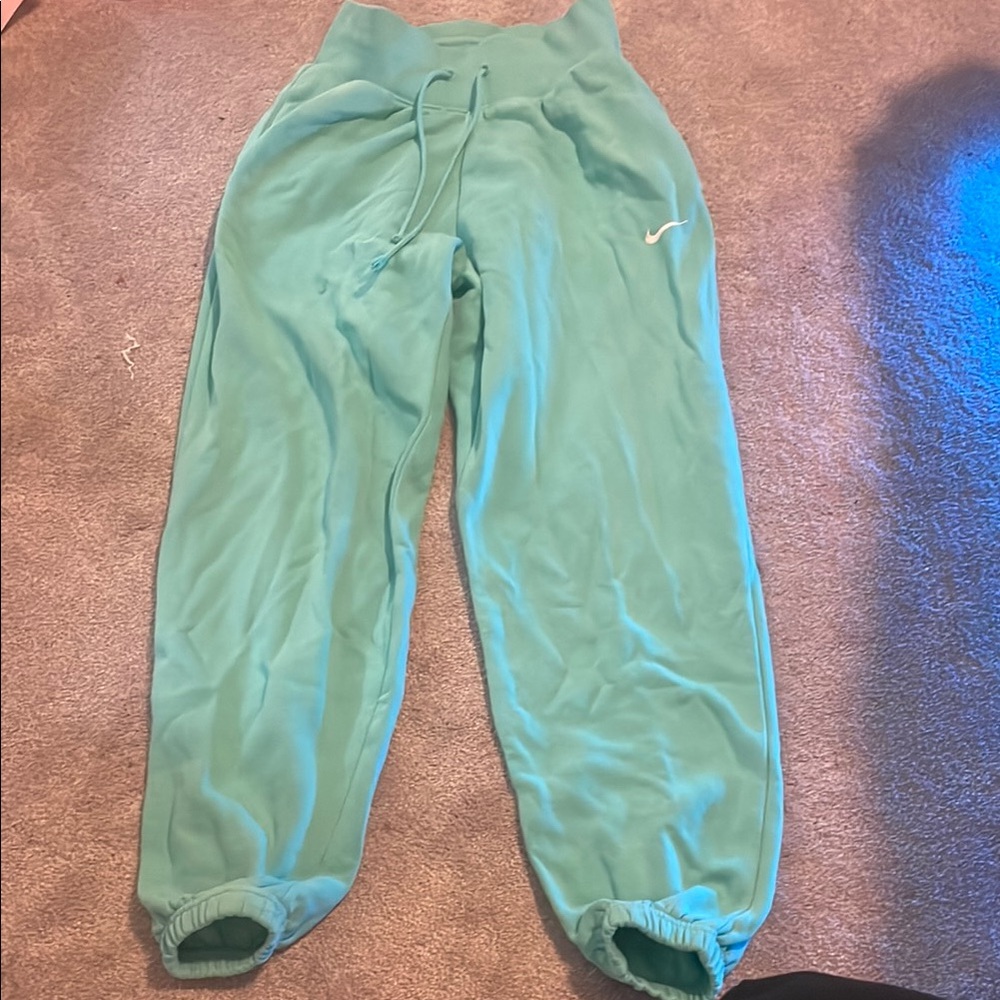 Nike Blue Sweatpants Relaxed Fit Joggers